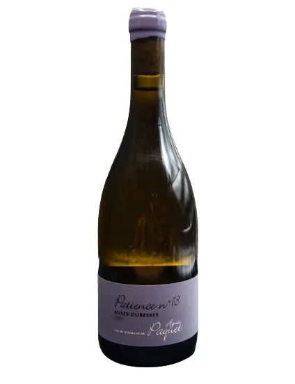 La cuvée "Patience" d'Agnès Paquet est un Auxey-Duresses avec l'intensité d'un Meursault. Son élevage long dévoile une minéralité hors du commun !