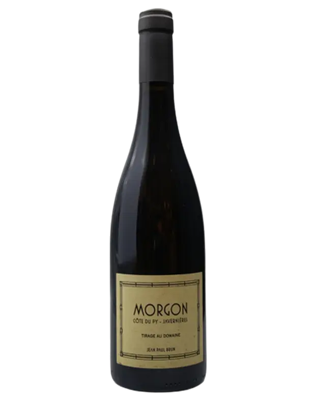 La Côte du Py est le plus beau terroir de Morgon. Sa vinification bourguignonne et ses sols riches en marnes ferrugineuses lui apporte une élégance unique.