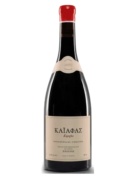 La cuvée Kayafas de Thymiopoulos est l'un des plus grands vins grecs. Par sa rareté mais surtout par sa finesse !