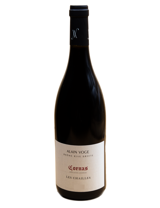 Découvrez le Cornas Les Chailles d’Alain Voge, un vin puissant et élégant de la Vallée du Rhône, disponible sur Philovino.