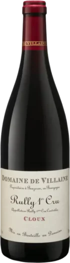 Le Rully 1er Cru rouge "Cloux" du domaine De Villaine, situé sous les deux autres 1ers crus "Raclot" et "Rabourcé", est cultivé sur une pente accentuée dont l'inclinaison (Est et Sud-Est) en fait l'un des plus beaux climats de l'Appellation Rully. Intensément fruité et "aérien" dans sa jeunesse, il s'assoupliera avec le temps et proposera des notes aromatiques subtiles et complexes. Sa texture dense et profonde fait ressortir son côté racé et délicat. Un grand vin.